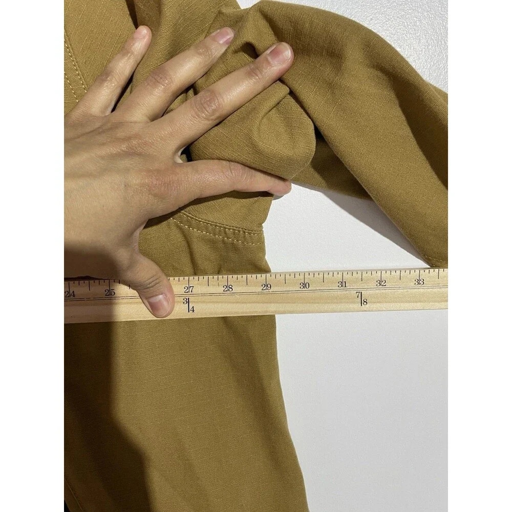 Levis‎ Canvas Depot Jacket Mens XL Brown Corduroy Collar Trucker Barn Utility